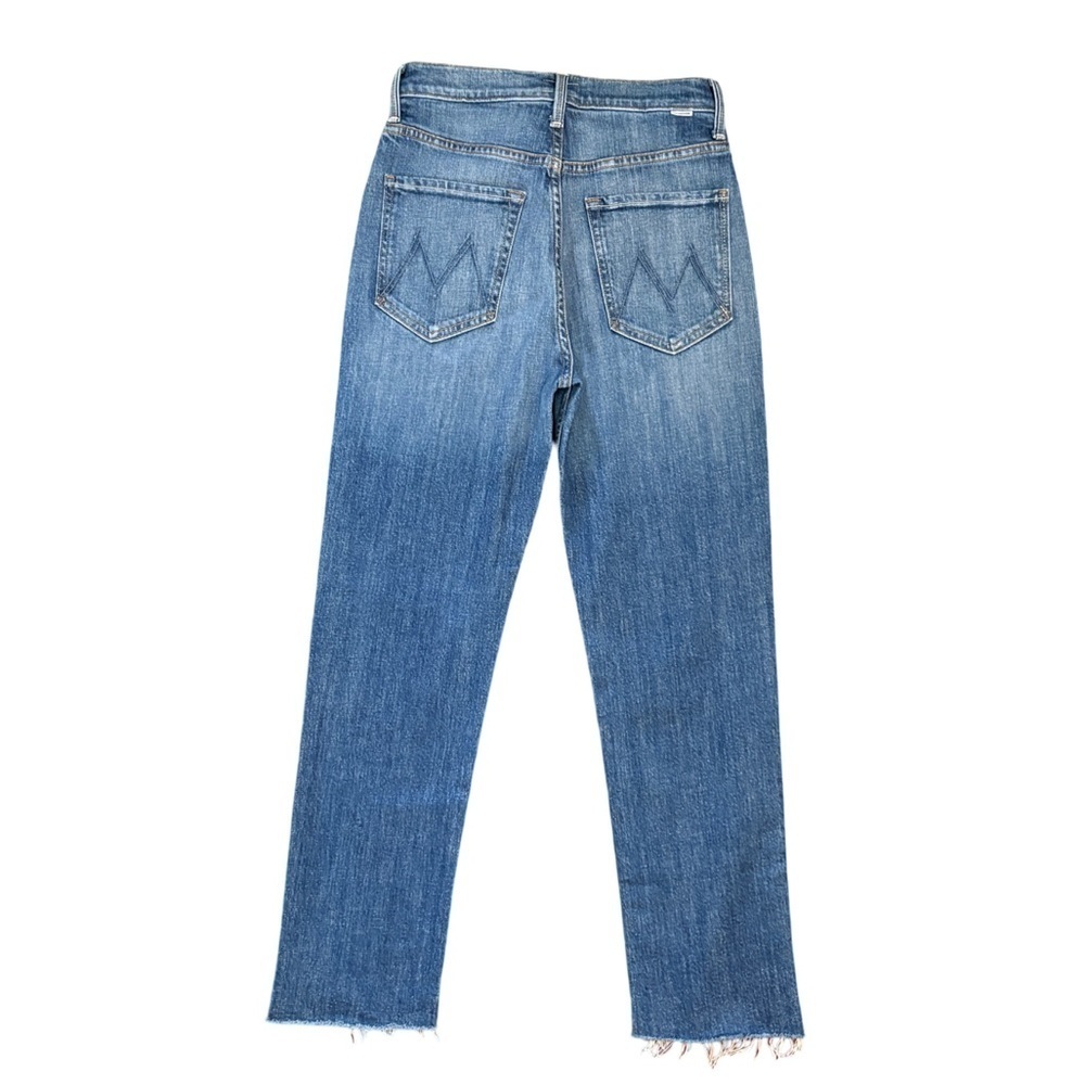 MOTHER High Waisted Rider Ankle Step Fray Loafers And Lassos Jeans Size 27 NWT - Picture 6 of 15